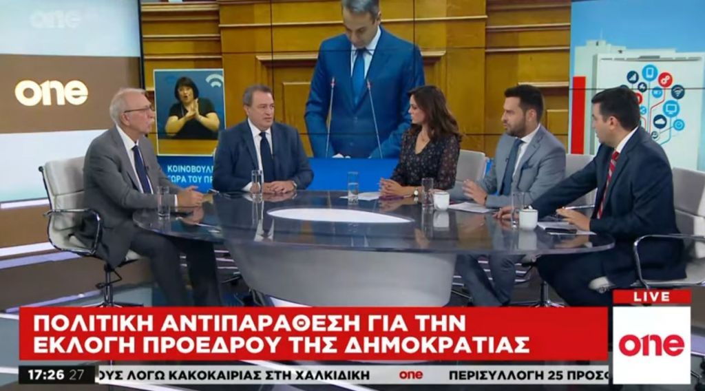 Ευ. Στυλιανίδης και Δ. Βίτσας διασταυρώνουν τα ξίφη τους στο One Channel