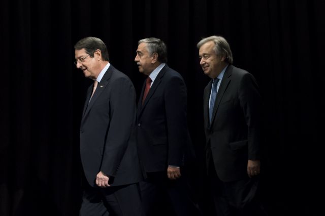 Τριμερής για το Κυπριακό : Ατυπη πενταμερή ανακοίνωσε ως επόμενο βήμα ο Γκουτέρες