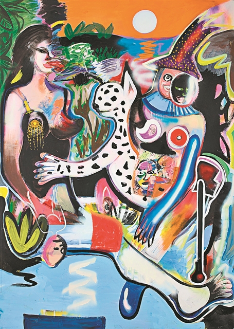 Η Georgia Fambris στην γκαλερί Ζουμπουλάκη