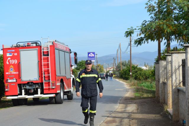 Θεσσαλονίκη : Φωτιά σε βαγόνι τρένου του ΟΣΕ