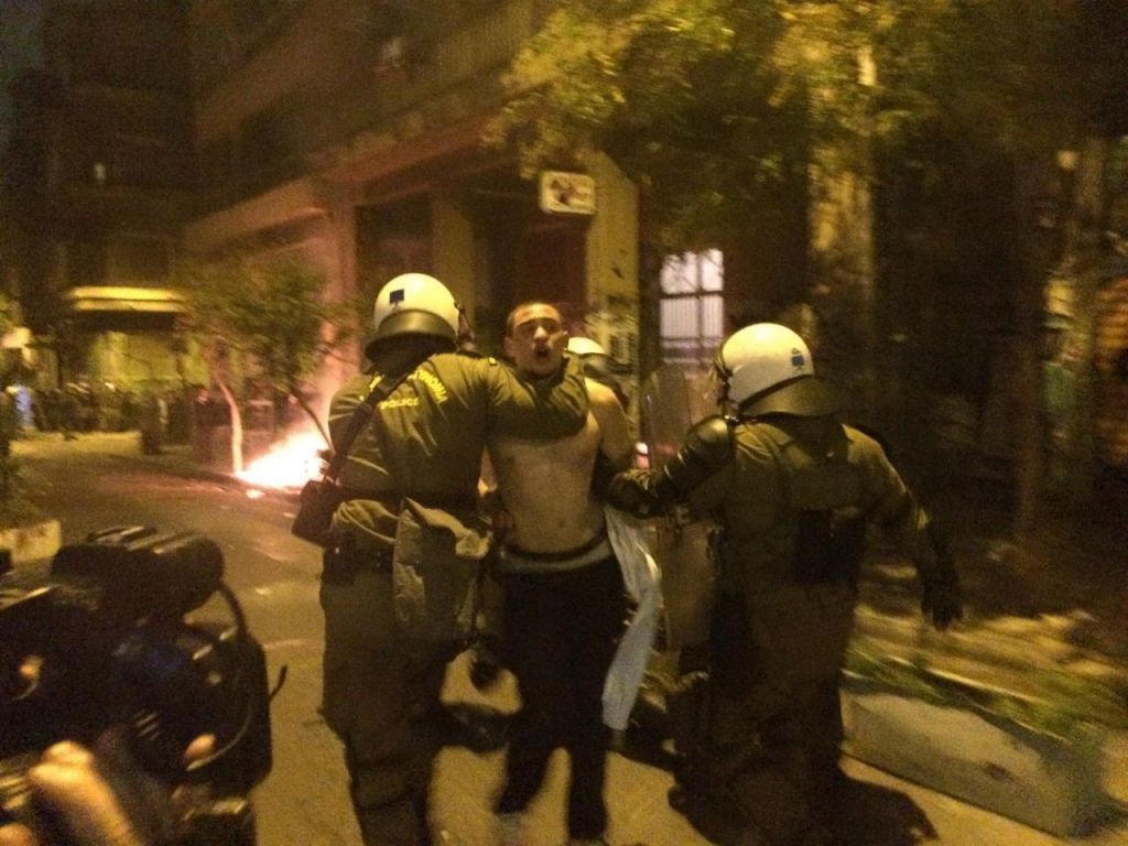 Επέτειος Γρηγορόπουλου: Τριάντα οι προσαγωγές στα Εξάρχεια