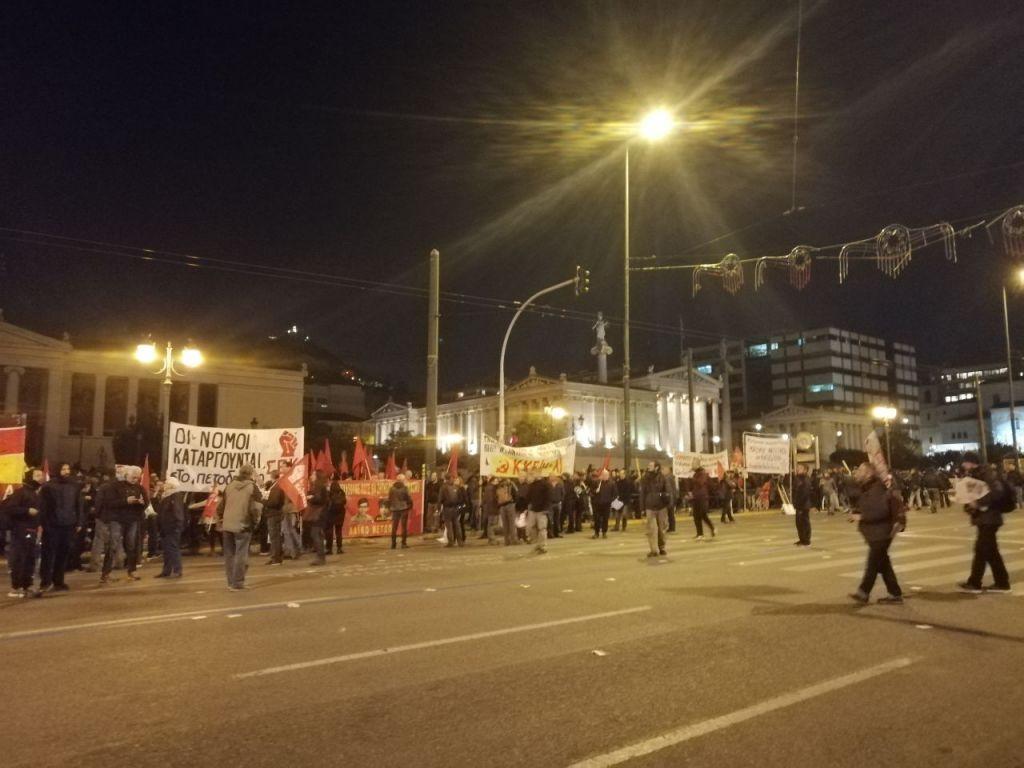 Δολοφονία Γρηγορόπουλου : Πορείες στη μνήμη του υπό δρακόντεια μέτρα ασφαλείας