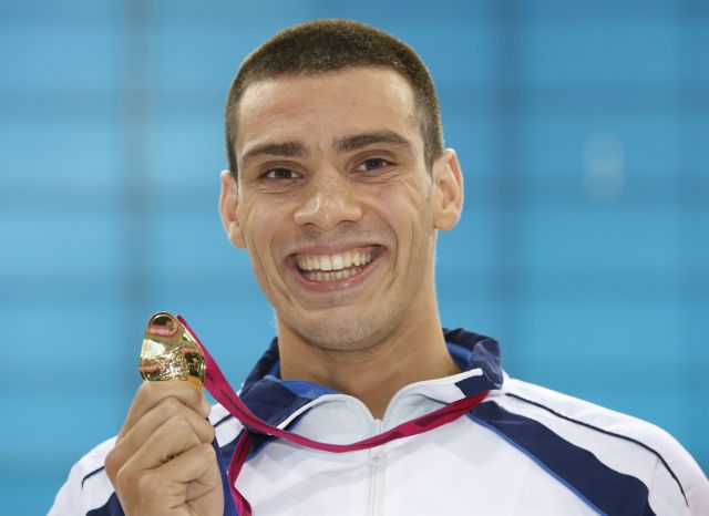 «Χρυσός» ο Βαζαίος στα 200μ. πεταλούδα