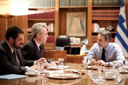 Συνάντηση Μητσοτάκη – Πάιατ για ελληνοτουρκικά και επίσκεψη στις ΗΠΑ