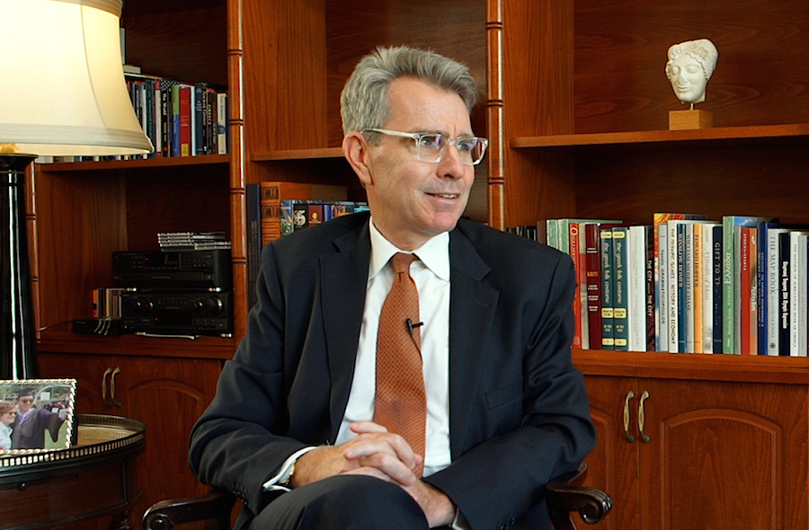 Pyatt: Islands have same rights as continental territory, says Turkey-Libya MOU illegal
