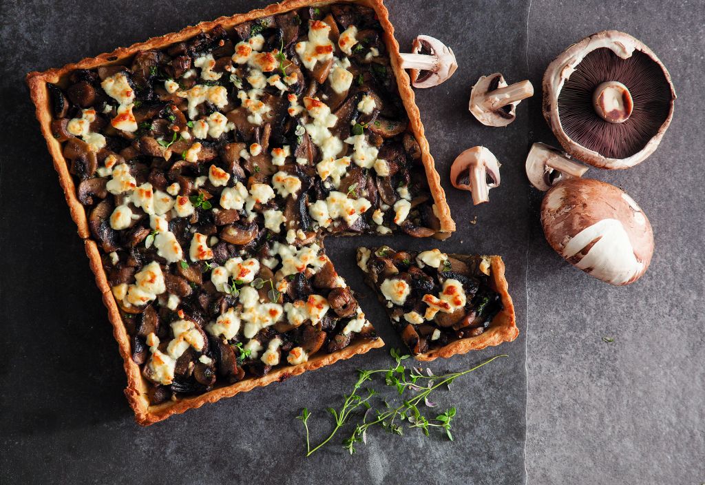 Τάρτα μανιταριών