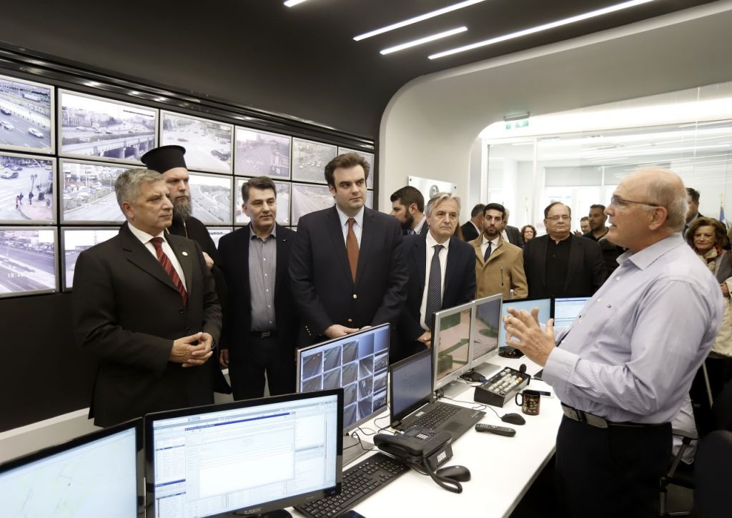 Το νέο κέντρο διαχείρισης της κυκλοφορίας & οδικής ασφάλειας της Περιφέρειας Αττικής εγκαινίασε ο Γιώργος Πατούλης