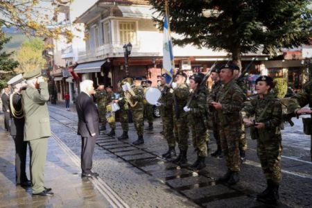 Παυλόπουλος στα Καλάβρυτα: Ποτέ δεν παραιτηθήκαμε από τις αξιώσεις μας