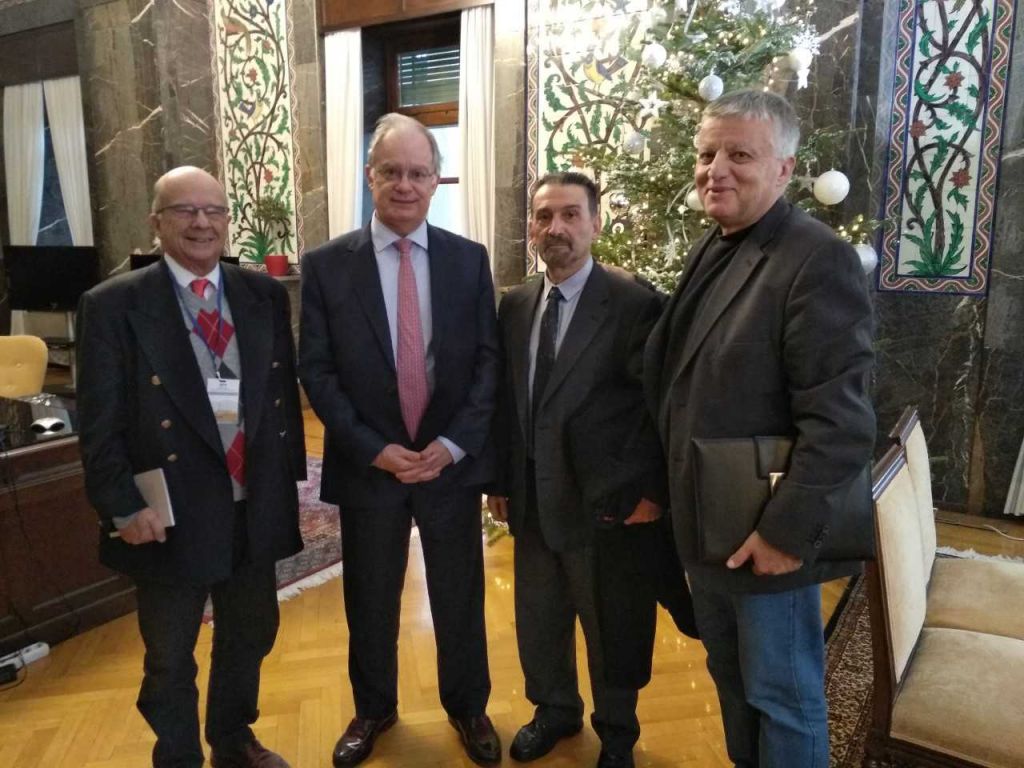 Το Δίκτυο Αναγνώρισης Γενοκτονιών στον Πρόεδρο της Βουλής των Ελλήνων