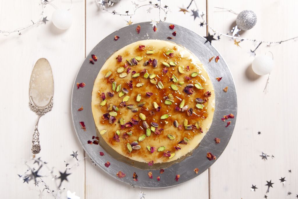 New York style τσίζκεϊκ α λα γκρέκα