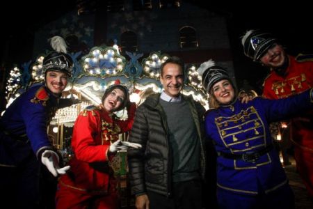 Τρίκαλα: Ο Κυριάκος Μητσοτάκης στον Μύλο των Ξωτικών