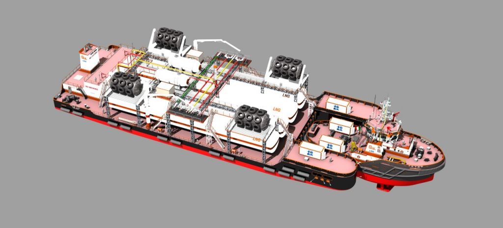 Στα «σκαριά» το πρώτο πλοίο μεταφοράς και ανεφοδιασμού (SBBT) στην Αν. Μεσόγειο