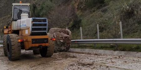 Κατολίσθηση στην Εγνατία