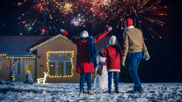 Χριστουγεννιάτικος καιρός τα Χριστούγεννα με βροχές και χιόνια