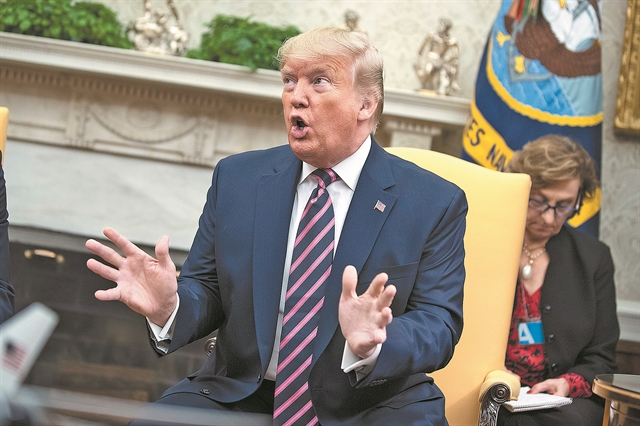 Ο Ντόναλντ Τραμπ στο «σκαμνί»