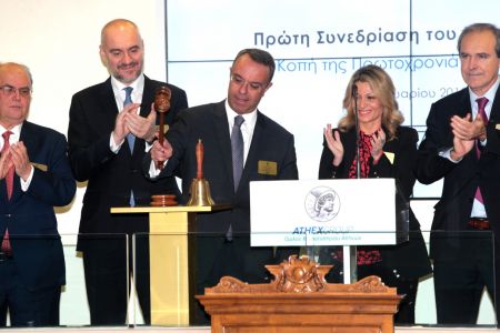 Ο Σταϊκούρας στο Χρηματιστήριο…