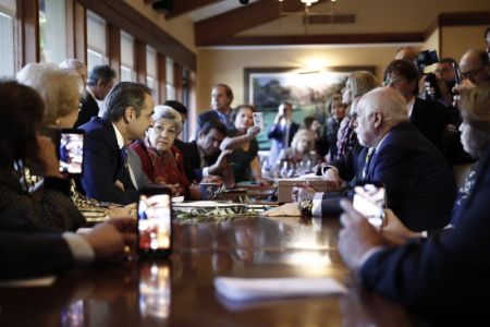 Μητσοτάκης: Επιδιώκουμε την ειρήνη αλλά δεν θα δεχθούμε εκβιασμούς από την Τουρκία