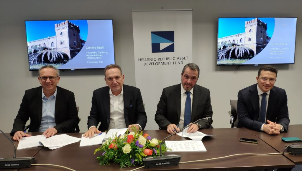 Ολοκληρώθηκε η μεταβίβαση του Castello Bibelli από το ΤΑΙΠΕΔ
