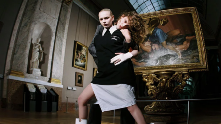 Εργα του ντα Βίντσι σε κρεασιόν του Virgil Abloh