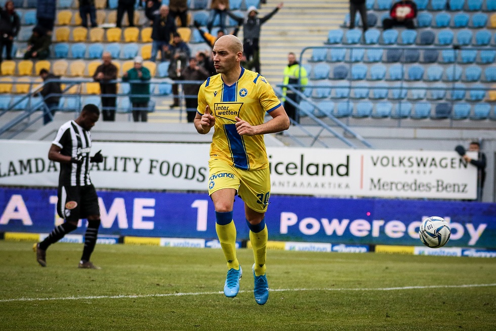 Με δύο πέναλτι ο Αστέρας κέρδισε τον ΟΦΗ στην Τρίπολη