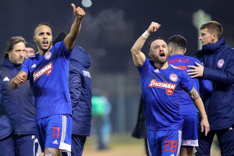 Ισοπεδωτικός ο Ολυμπιακός 4-0 τη Λαμία