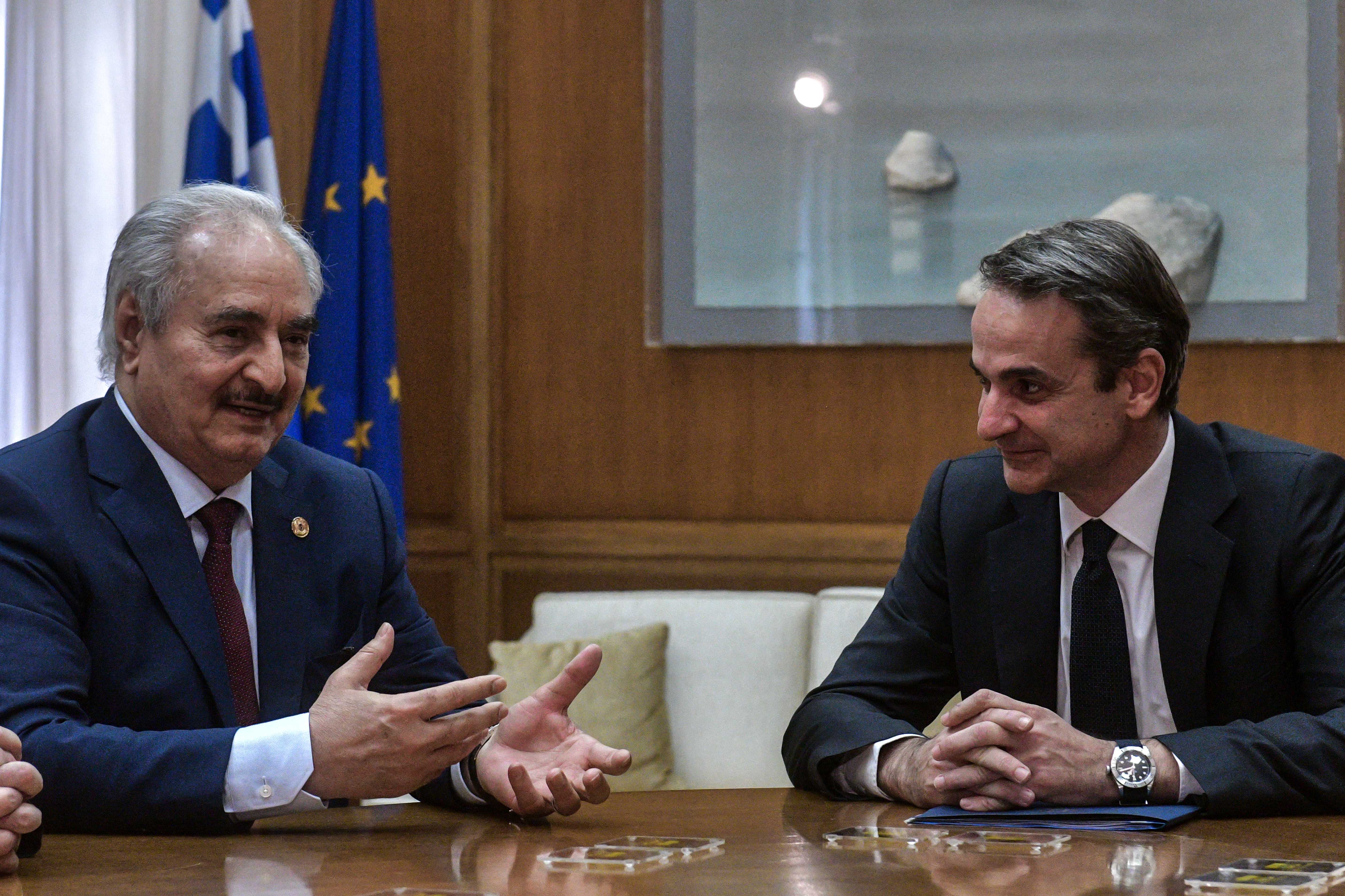 Ενας λίβυος στρατάρχης στην Αθήνα