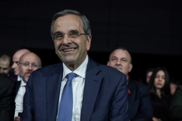 Αντώνης Σαμαράς: Θα απουσιάζει από τη Βουλή κατά την εκλογή Σακελλαροπούλου