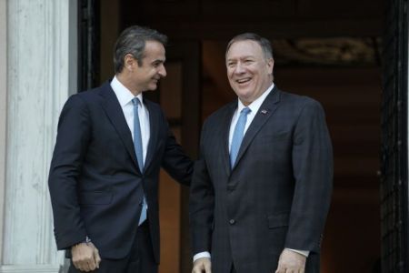 Επιστολή – μήνυμα προς την Άγκυρα από τον Πομπέο στον Μητσοτάκη