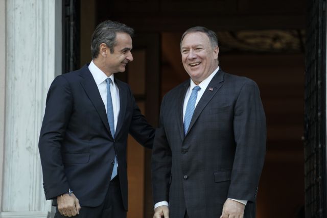 Επιστολή – μήνυμα προς την Άγκυρα από τον Πομπέο στον Μητσοτάκη