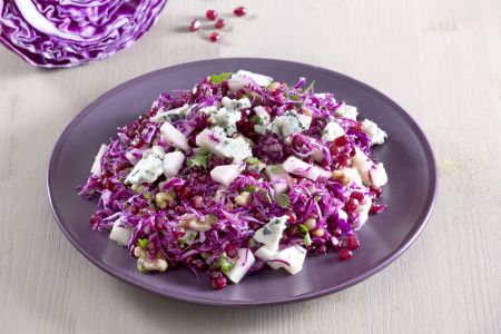 Σαλάτα με μωβ λάχανο
