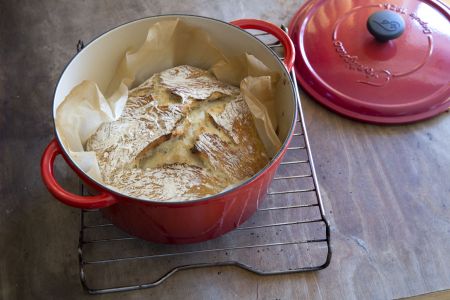 Ψωμί χωρίς ζύμωμα