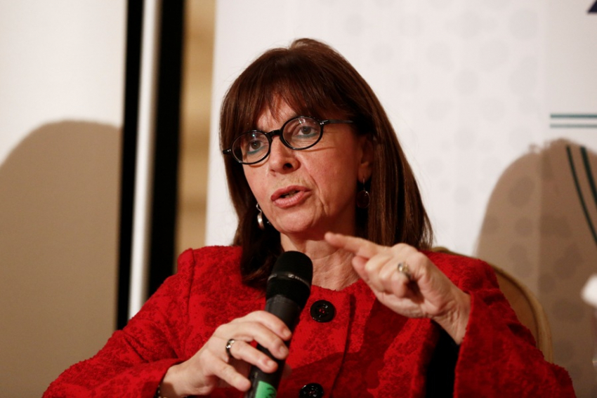 President-elect Sakellaropoulou says defending rights is a top priority