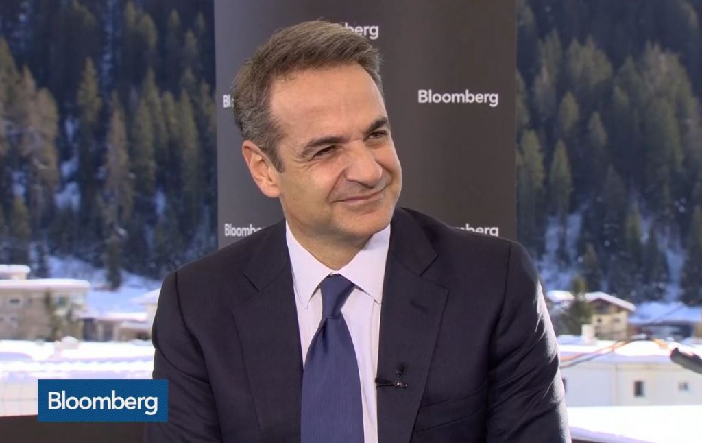 Μητσοτάκης στο Bloomberg: Στόχος η προσέλκυση επενδύσεων ύψους 100 δισ. ευρώ σε βάθος οκτώ ετών