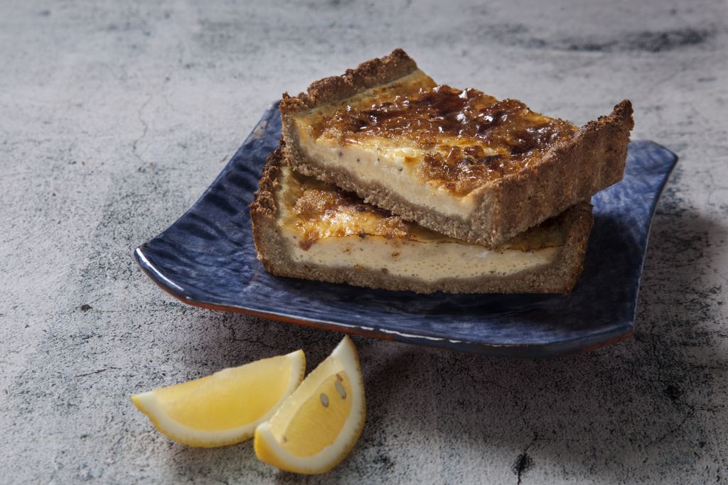 Τάρτα ολικής με κρέμα γραβιέρας