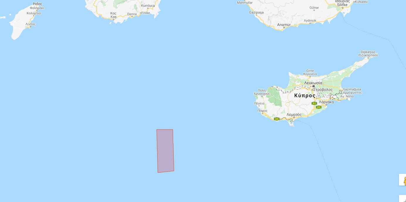 Ορούτς Ρέις: Πού είχαν δηλώσει οι Τούρκοι ότι θα κινηθεί – Ο χάρτης της σχετικής Νavtex