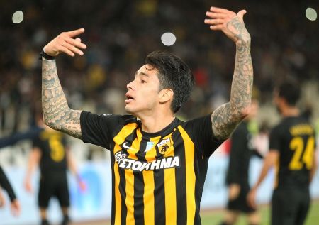 AEK: Βασικός στο Περιστέρι ο Αραούχο