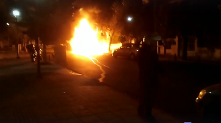 Έκρηξη εμπρηστικού μηχανισμού στο αυτοκίνητο εκδότη στην Αγία Βαρβάρα