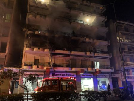 Νεκρή ηλικιωμένη στην Καβάλα από φωτιά σε διαμέρισμα