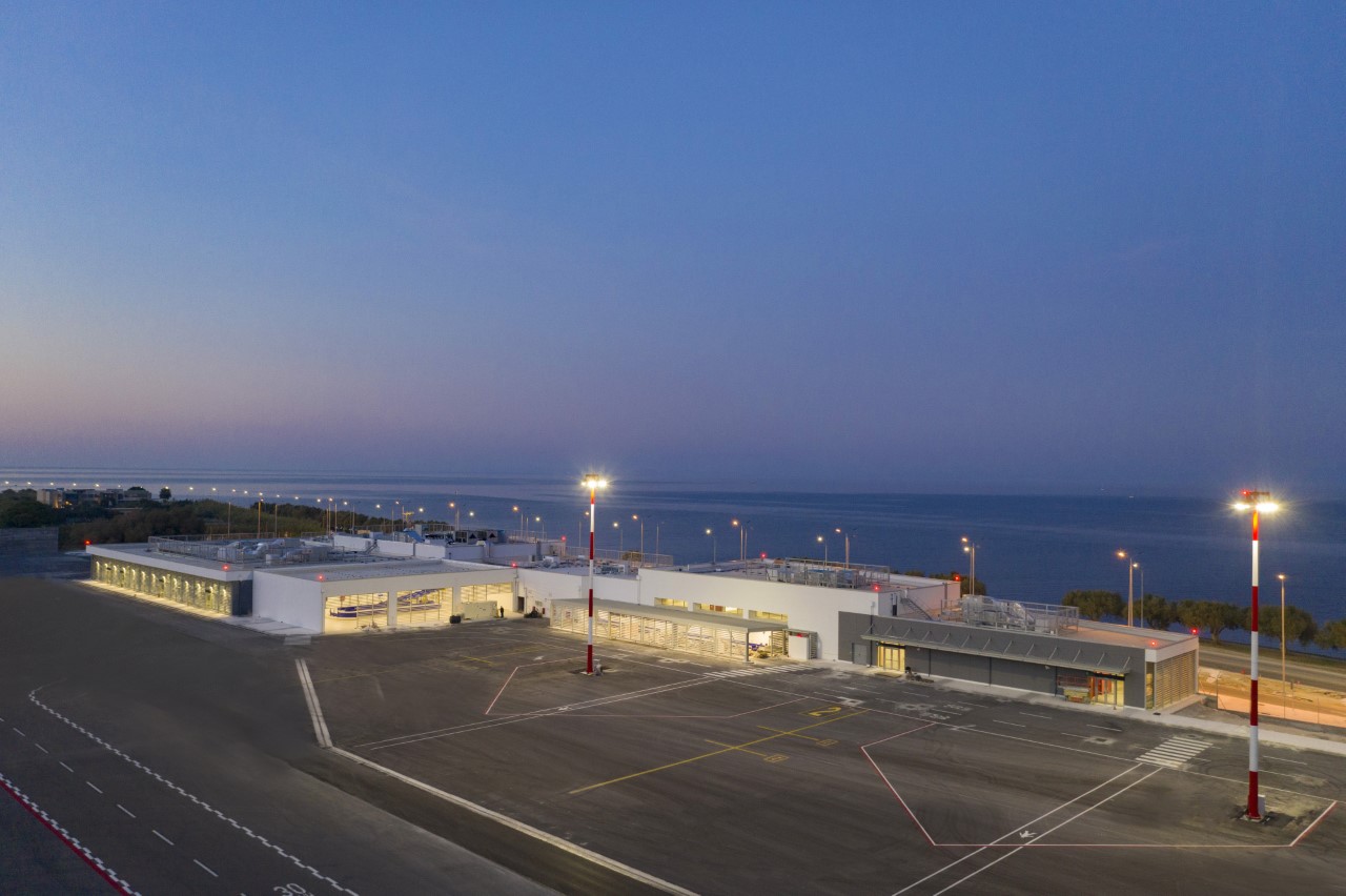Ξεκίνησε η λειτουργία του νέου τερματικού σταθμού στο αεροδρομίου Μυτιλήνης