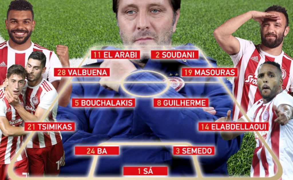 Ολυμπιακός: Οι εκλεκτοί του Μαρτίνς για τον αγώνα με τον Ατρόμητο