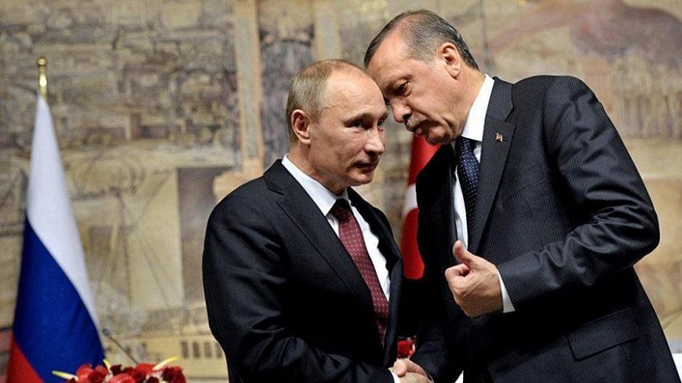 Πούτιν-Ερντογάν: «Να τηρηθούν τα συμφωνηθέντα στη Συρία»