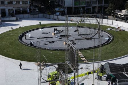 Δείτε νέες φωτογραφίες από τη νέα πλατεία Ομονοίας