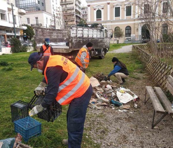 Πειραιάς: Σε πλήρη εξέλιξη οι εργασίες του Δήμου για καθαρή πόλη