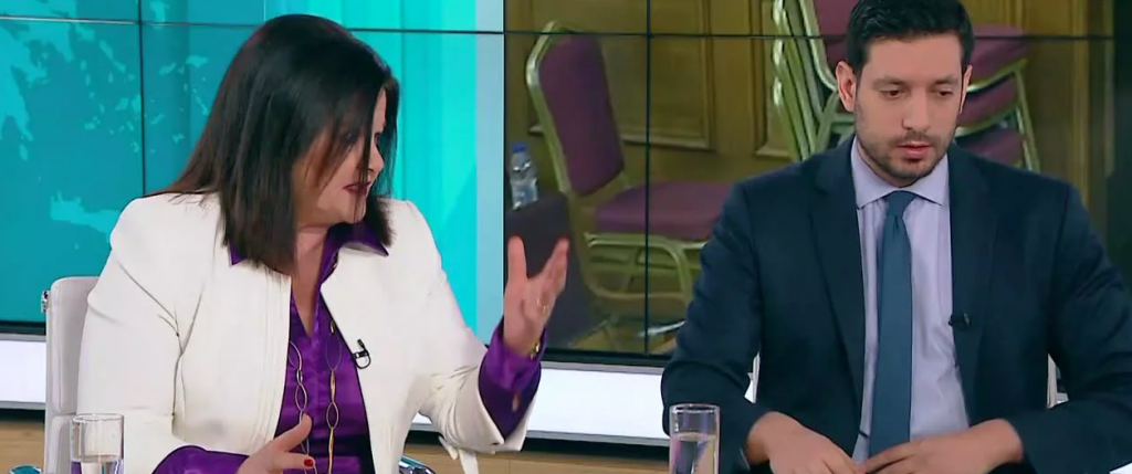 Κυρανάκης-Καφαντάρη: Αντιπαράθεση για τις κουκούλες των προστατευόμενων μαρτύρων