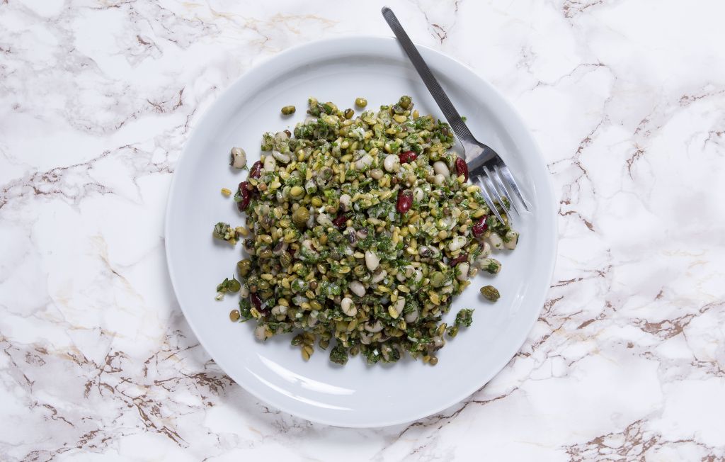 Πανσπερμία με φρέσκα μυρωδικά