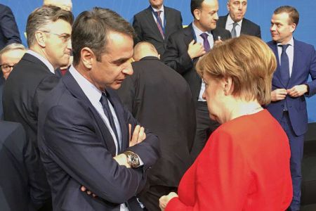 Τηλεφωνικές συνομιλίες Μητσοτάκη με Μέρκελ, Μισέλ και Μακρόν