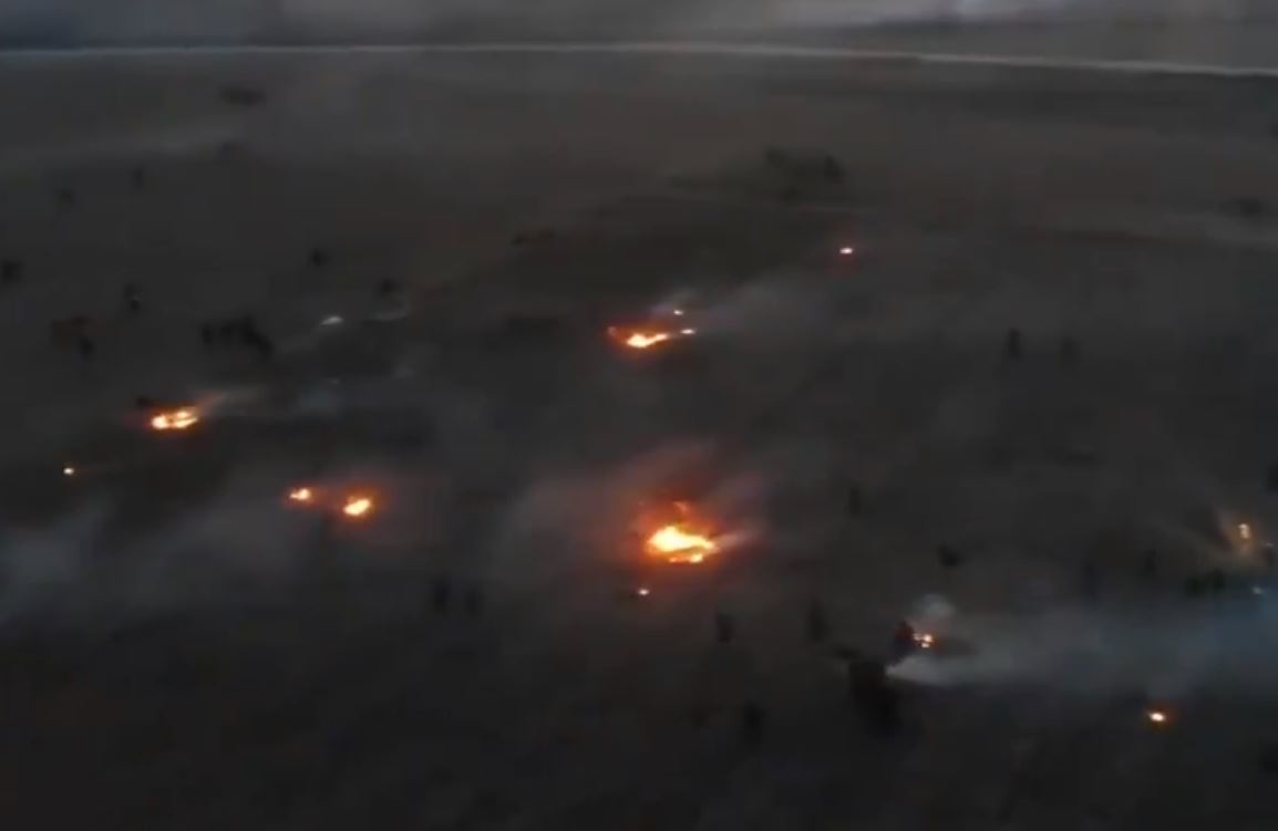 Συγκλονιστικό βίντεο από τα ελληνοτουρκικά σύνορα στον Έβρο