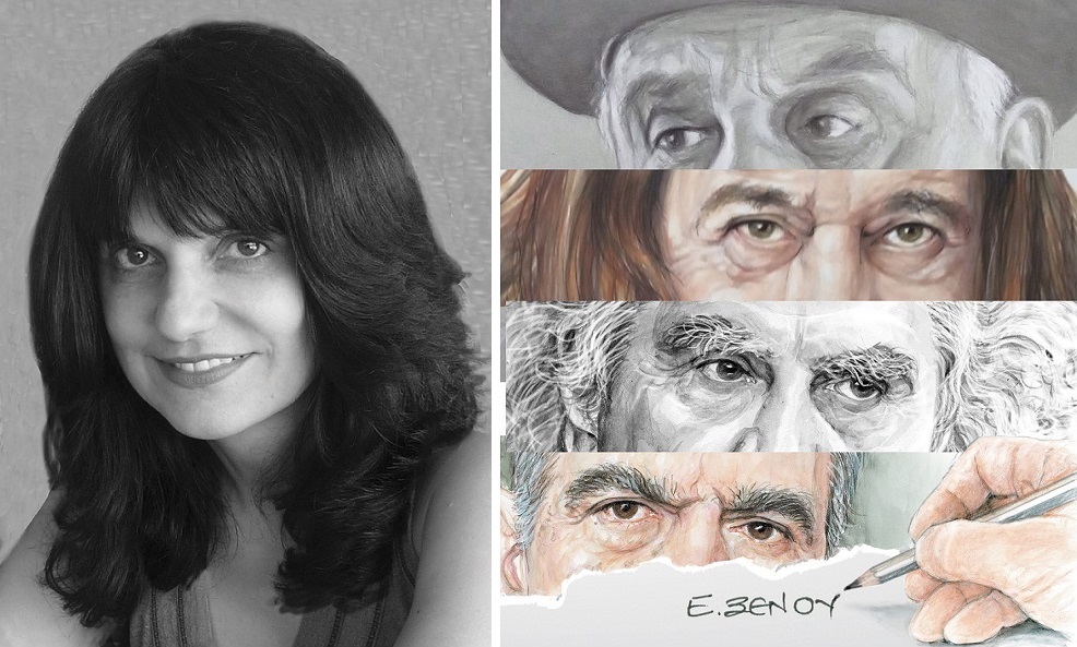 «35+3 Μορφές του Λόγου»: Η έκθεση με σκίτσα της Εφης Ξένου