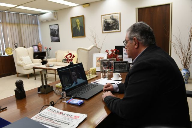 Κουτσούμπας: Ανεπαρκή και επικίνδυνα τα κυβερνητικά μέτρα για τον κοροναϊό