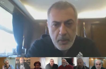 Δήμος Πειραιά: Τηλεδιάσκεψη Γ. Μώραλη με τους επικεφαλής των παρατάξεων για τον κορωνοϊό